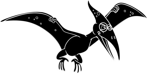 illustration of a bird dinosaurs © Yakub Dhali