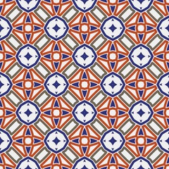 Seamless retro pattern with flowers.Vintage retro texture. Simple background.