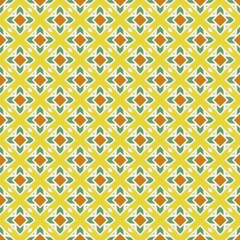 Seamless retro pattern with flowers.Vintage retro texture. Simple background.