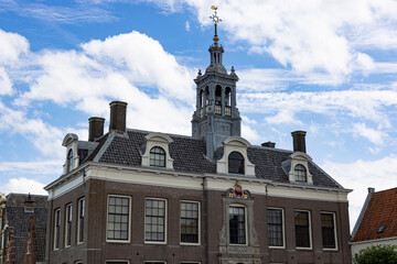 Fototapeta premium Town hall of Edam Netherlands