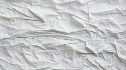 Obraz premium Crumpled paper texture close-up, abstract background, ai generated