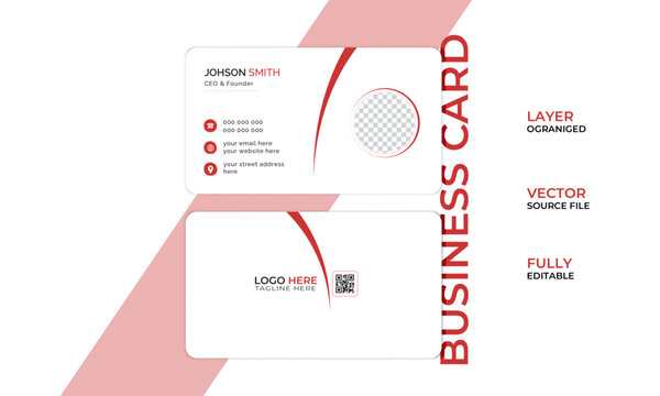 Professional Vector Business Card Design