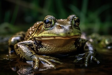 Obraz premium Frog Phorography
