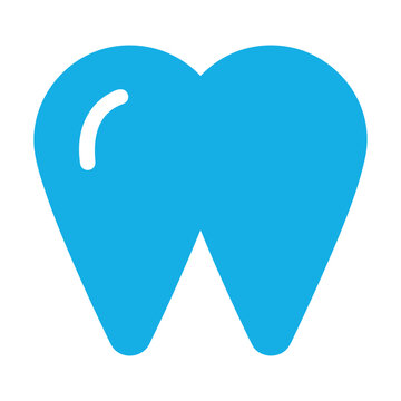 Tooth dentist icon symbol image vector. Illustration of the dental medicine symbol design graphic image.	
