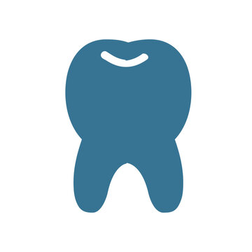 Tooth dentist icon symbol image vector. Illustration of the dental medicine symbol design graphic image.
