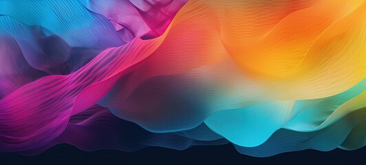 Colorful abstract water smoke splash