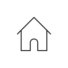 cozy home icon in a captivating vector style, representing comfort and warmth