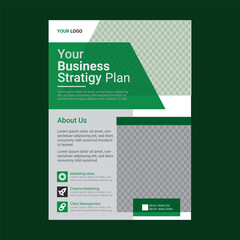 Corporate Flyer design , creative, vector, simple.