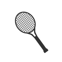 Tennis racket Icon. Vector concept illustration for design