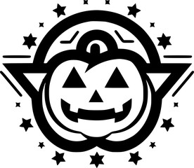 Hallowe'en - High Quality Vector Logo - Vector illustration ideal for T-shirt graphic