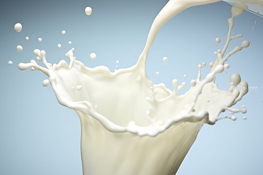 milk splash, Generative AI