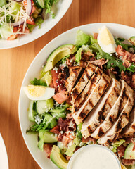 Grilled chicken cobb salad