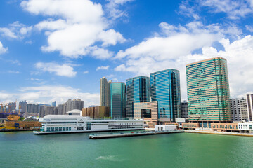 Naklejka premium Hong Kong Tsim Sha Tsui district
