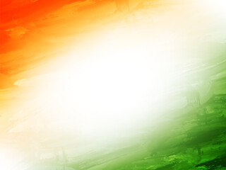 Decorative Indian flag theme Independence day 15th august tricolor background