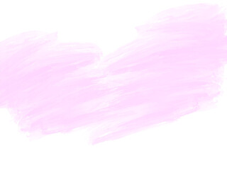 Abstract soft pink watercolor brush stroke design background