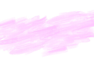 Abstract soft pink watercolor brush stroke design background