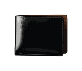 Fototapeta premium Wallet money icon illustration 