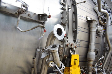 the old plane engine