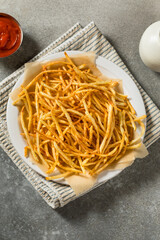 Homemade Shoesttring French Fries