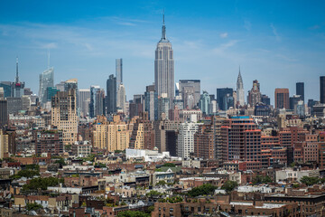 Fototapeta na wymiar New York City Manhattan, View from West Village