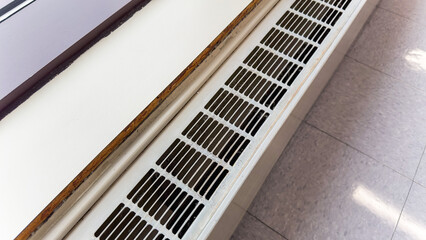 Ventilation metaphor, Air vent system embodies life's flow and adaptability. Fresh air symbolizes...