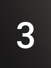 Brand new flight board font.
