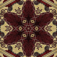 Vintage pattern design for Moroccan textile print. Turkish fashion for floor tiles and carpet. Traditional mystic background design. Arabesque ethnic texture. Geometric stripe ornamental border art