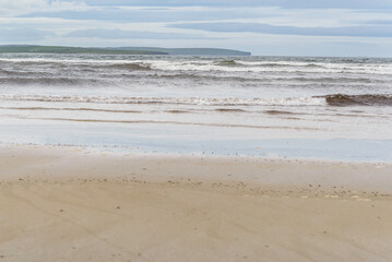 Scottish landscapes around Caithness beach, Northen Scotland landscapes, during a springtime day