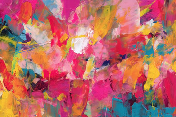 Abstract art colorful background. Modern creative painting. Ai generated