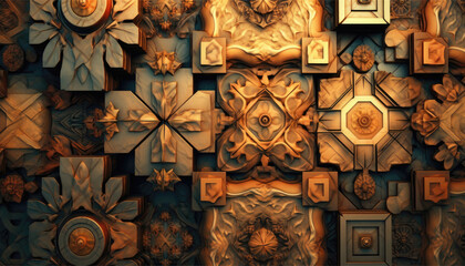Surreal wallpaper texture design pattern 