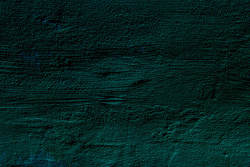 Teal colored abstract wall background with textures of different shades of teal