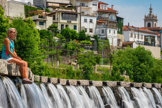 Amarante, Portugal - Summertime in the beautiful Portuguese village of Amarante 