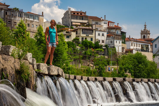 Amarante, Portugal - Summertime in the beautiful Portuguese village of Amarante 