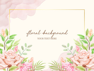 Floral Wedding Banner Background Template Designs