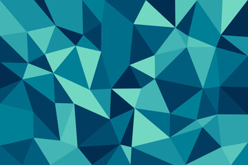 Fototapeta premium seamless geometric pattern triangles low poly