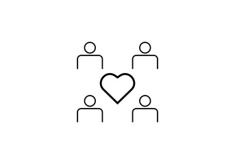 Business icon vector, Business illustrator line icon, Arts illustrator