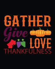 Happy Thanksgiving Day vector t-shirt design that are perfect for coffee mug, poster, cards, pillow cover, sticker, Canvas design, and Musk design.