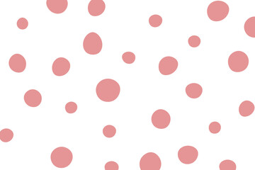 seamless pattern with circle pink dots