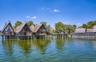Obraz premium Constance, historical architecture and natural landscapes