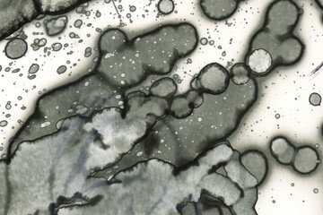 Abstract art with alcohol ink and watercolor. Modern Art. Interior picture