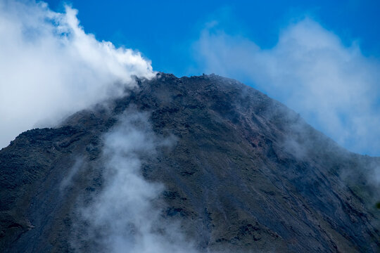 Arenal Volcano is an active andesitic stratovolcano in northwestern Costa Rica, approximately 90 km northwest of San Jos&eacute;, in the state of Alajuela, in the canton of San Carlos and in the La Fortuna r