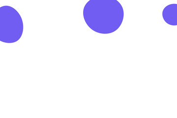 white background with purple dots circles