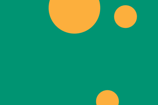 green background abstract with circle dots