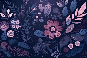 abstract floral background