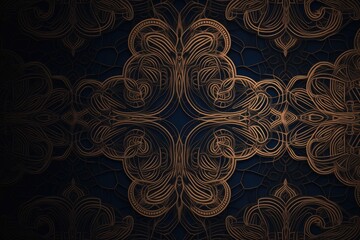 vintage background with ornament