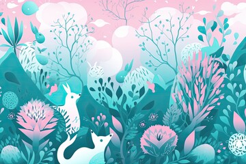 abstract pink background