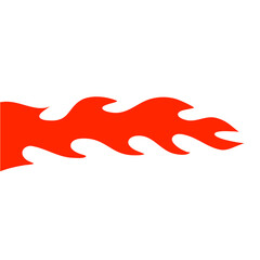 Illustration of Vehicle Muffler Fire