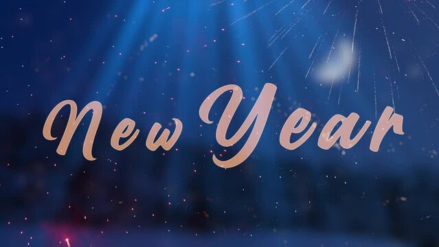 happy new year background celebration vintage wallpaper