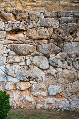 Tarragona old roman walls in Spain
