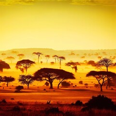 Fototapeta na wymiar African landscapes